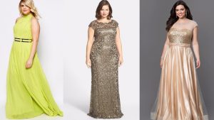 vestidos de gala talla grande