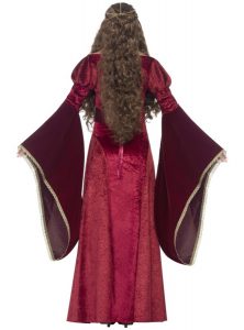 vestido medieval con detalles