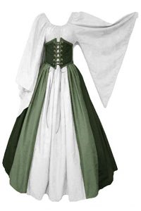 vestido medieval sencillo